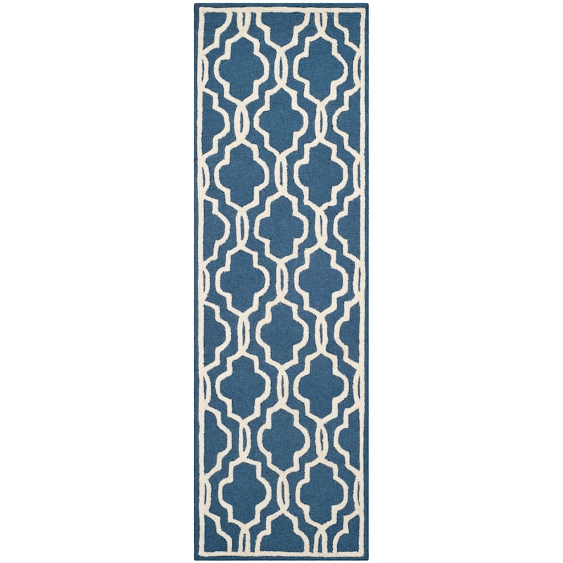 SAFAVIEH Handmade Cambridge Philine Geometric Wool Rug