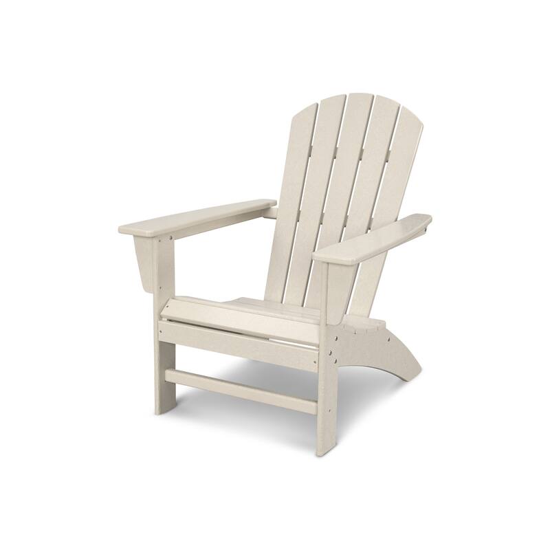 POLYWOOD Nautical Adirondack Polywood Chair - Sand