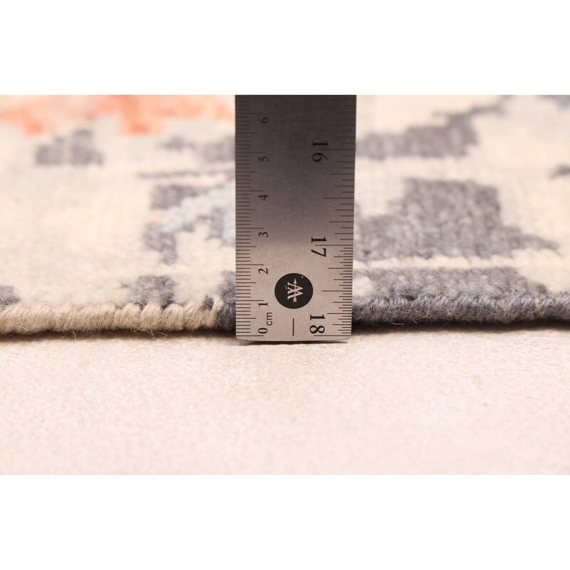 ECARPETGALLERY Hand-knotted Heritage Light Grey Wool Rug - 7'10 x 10'0