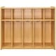 preview thumbnail 3 of 6, Tot Mate 5 Section Laminate Toddler Floor Locker - 46" x 15" x 47.5"