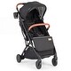preview thumbnail 1 of 1, Costway Lightweight Baby Stroller with One-Hand Folding, Extendable - See Details Black
