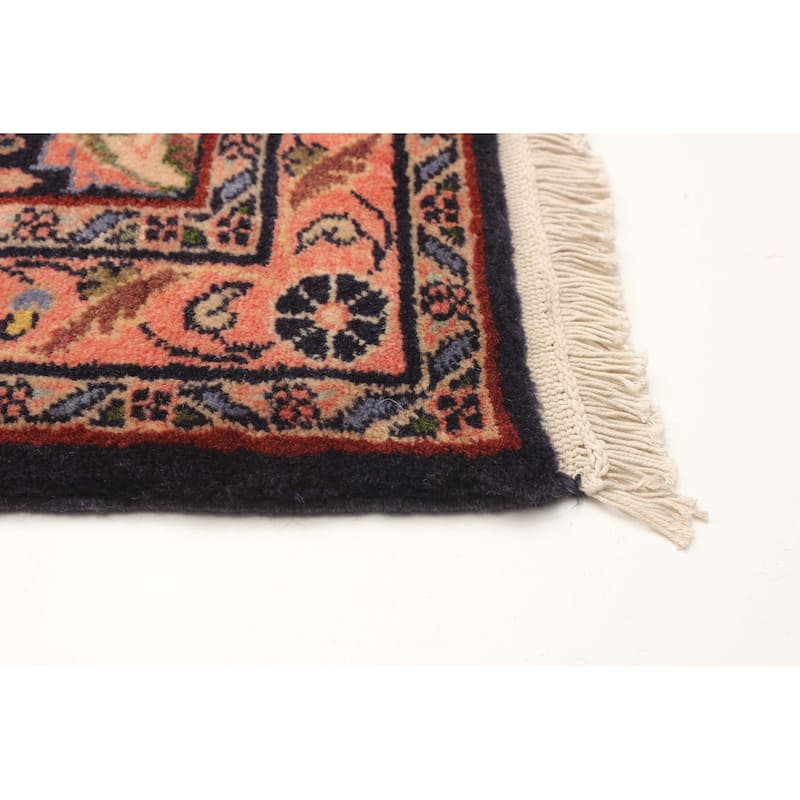 ECARPETGALLERY Hand-knotted Anatolian Cream Wool Rug - 2' 9" x 10' 5"