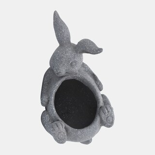 Laying Bunny Standing Planter - 15