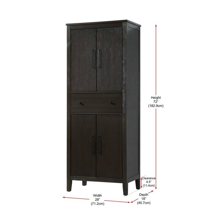 Kensington 16-28 Inch Bath Storage Cabinet