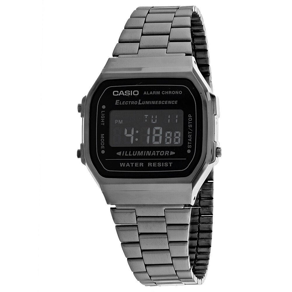 casio alarm chrono black