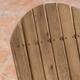 Malibu Outdoor Wood Adirondack Loveseat by Christopher Knight Home