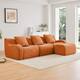 Option Orange(3 Seat+1 Ottoman)