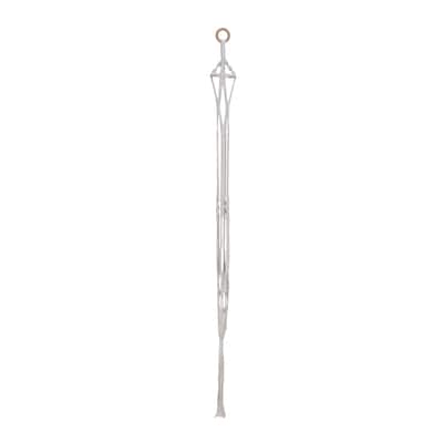 Cotton Macrame Plant Hanger - 2.0"L x 2.0"W x 57.0"H