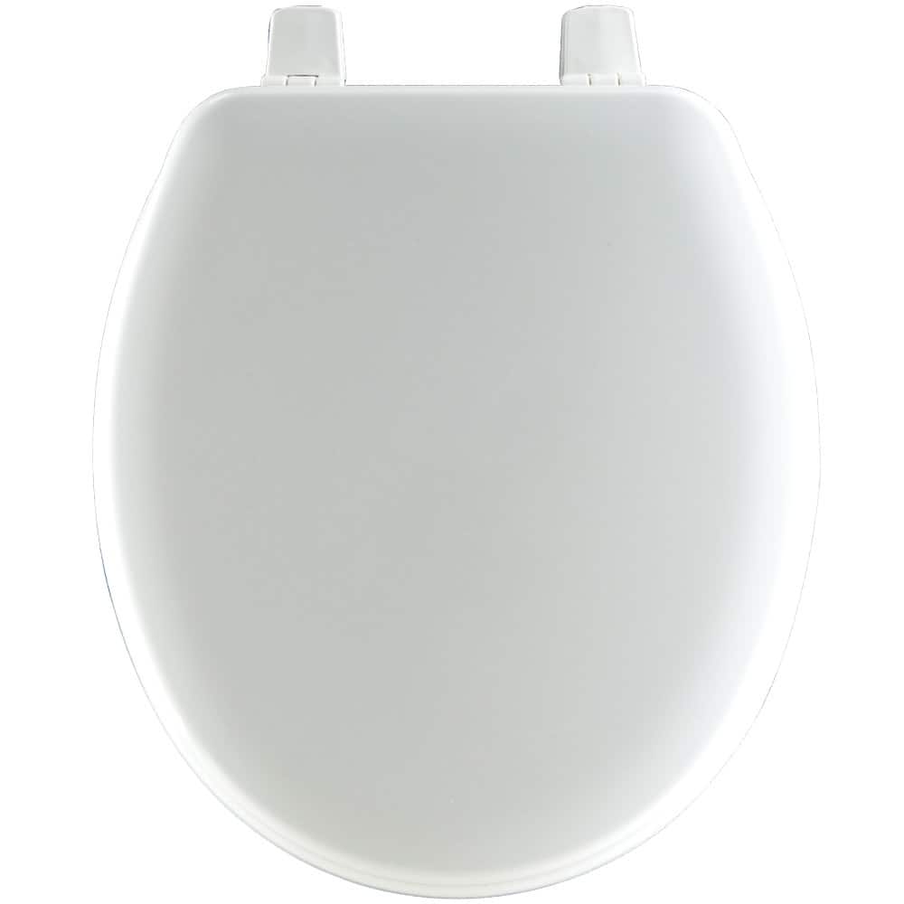 Bemis Round Closed Baby / Toddler Molded Wood Front Toilet Seat and