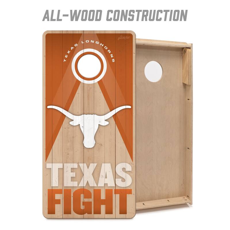 Texas Longhorns NCAA 2x4 Professional Cornhole Board Set
