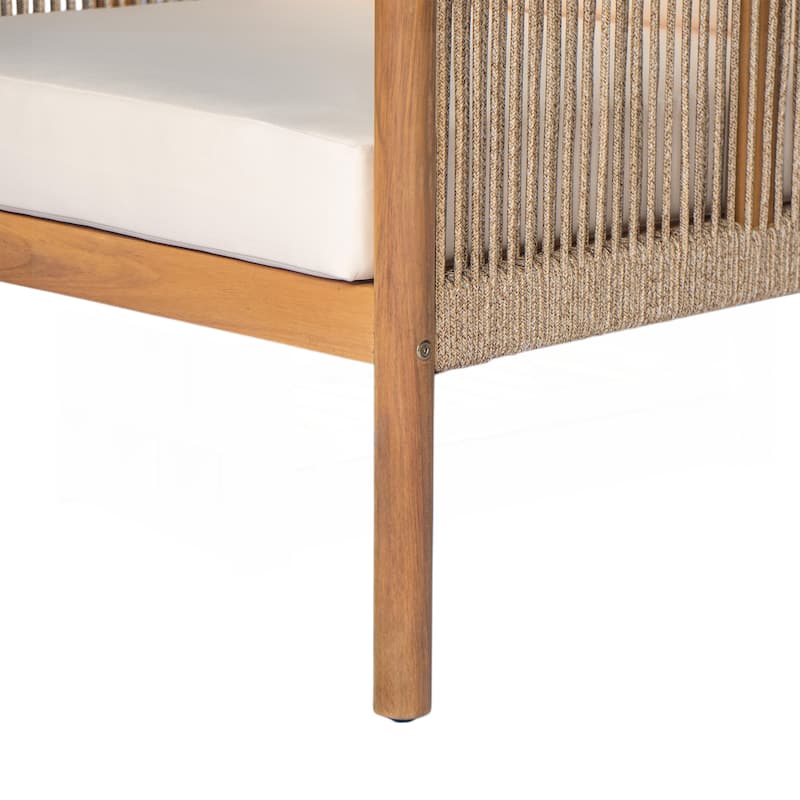 Modern Outdoor Woven Lounge Chair