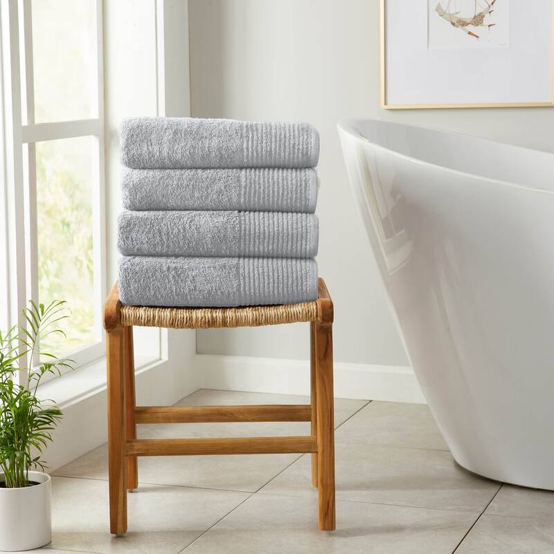 Linery & Co. 100% Featherspun Cotton Quick-Dry Bath Towel