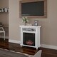 preview thumbnail 19 of 18, Copper Grove Siavonga Electric Fireplace TV Stand with Faux Logs and LED Flames - 27 x 12.4 x 29 - 27 x 12.4 x 29