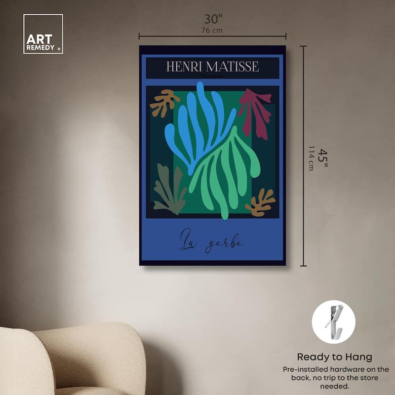 The Cutouts Canvas by Art Remedy, Gallery Wrapped