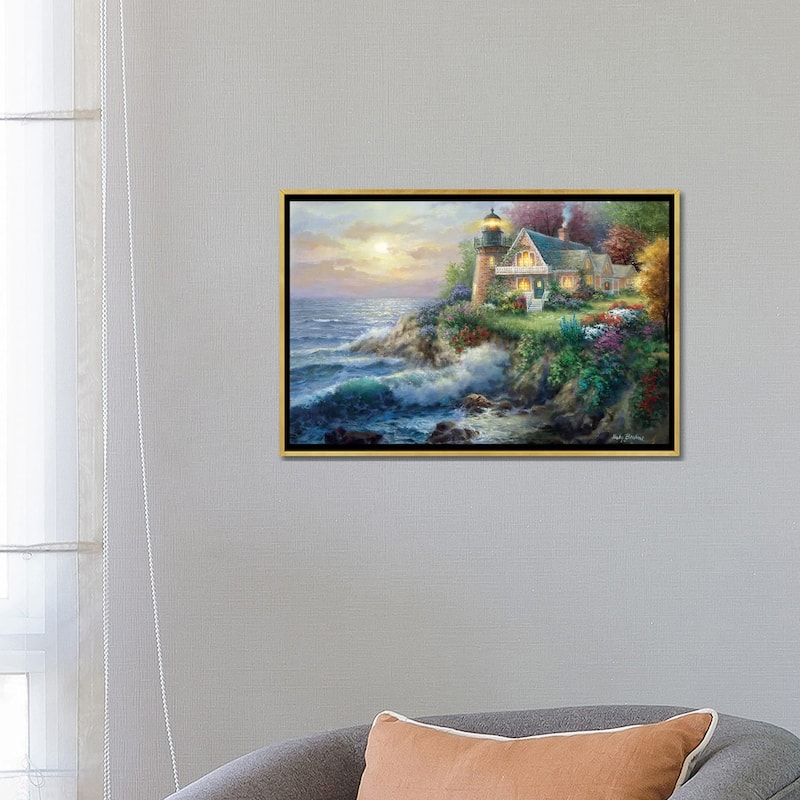 iCanvas "Guardian Of The Sea" by Nicky Boehme Framed Canvas Print