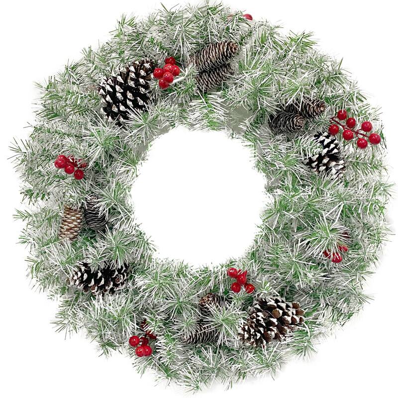 Pre-lit Xmas Tree Artificial Christmas 4-Piece Set