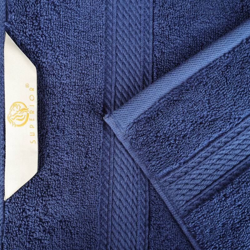 Superior Egyptian Cotton Pile Heavyweight 8-Piece Towel Set