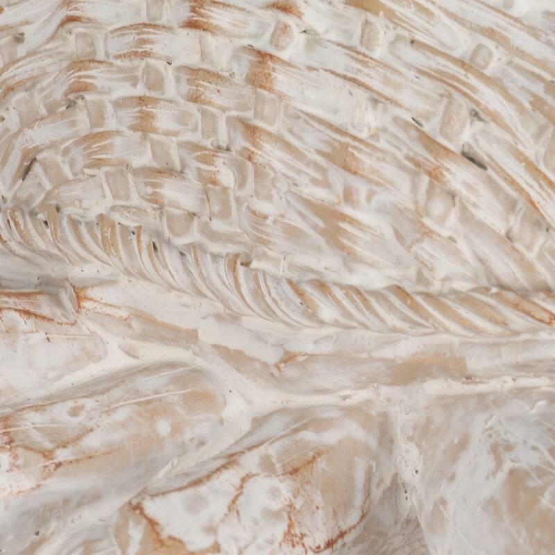 Sagebrook Home Coastal Charm 11" Polyresin Resin Wicker Crab Figurine - 11" x 11" x 6"