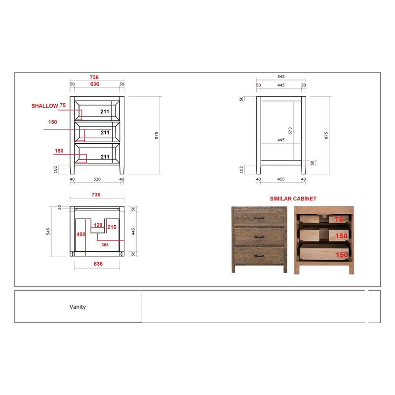 Willow Collections 30 in. W x 22 in. D Santa Monica Teak Single Sink Bathroom Vanity with Countertop
