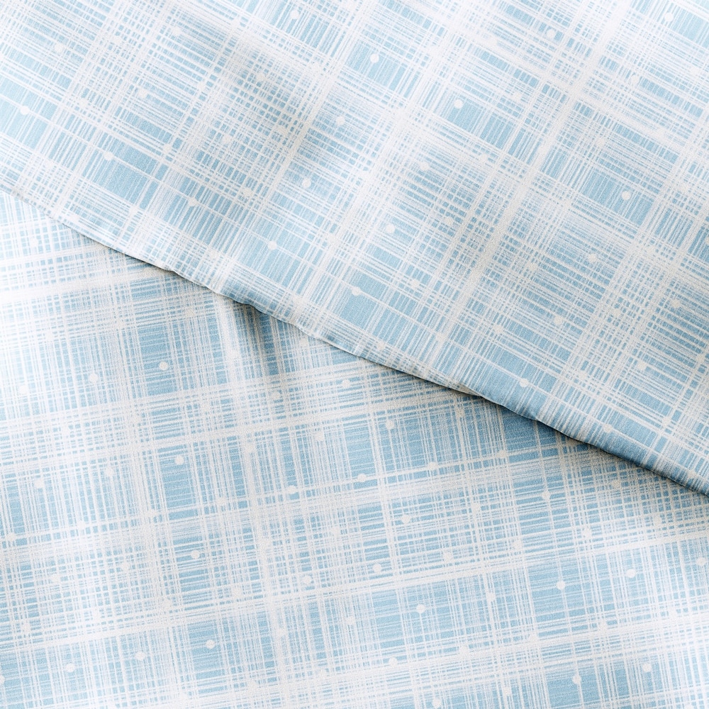 Becky Cameron Polka Dot 3-piece Patterned Duvet Cover Set