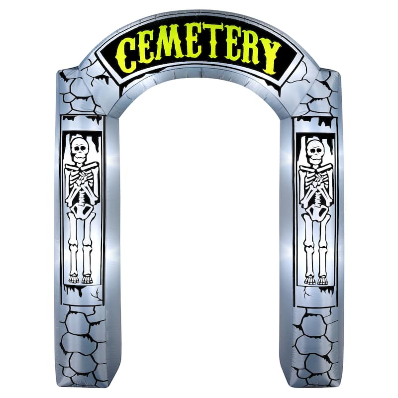 Occasions Airflowz Inflatable Cemetery Archway, 6 ft Tall