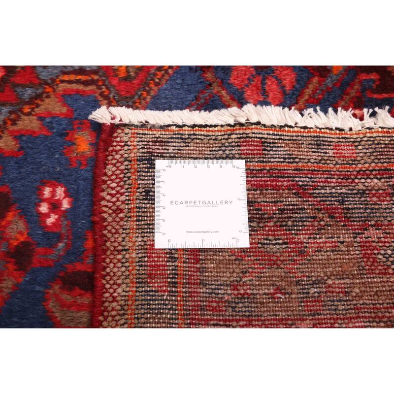 ECARPETGALLERY Hand-knotted Andelz Red Wool Rug - 4'3 x 6'8