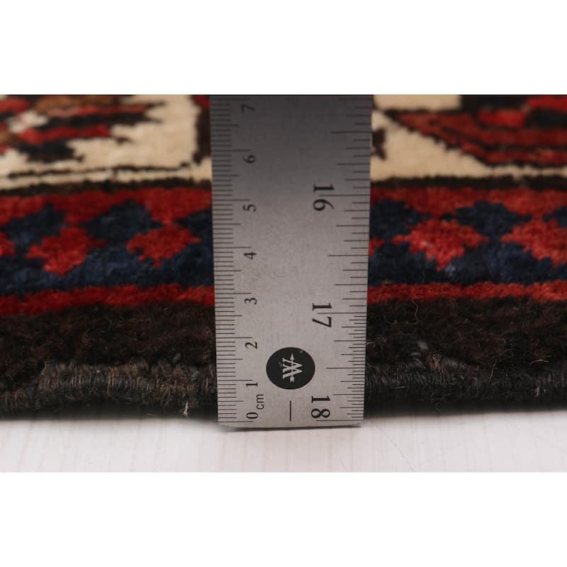 ECARPETGALLERY Hand-knotted Konya Anatolian Red Wool Rug - 3'8 x 11'0