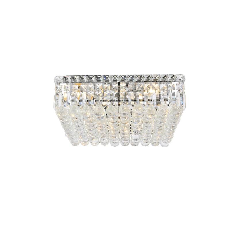 Somette Lausanne 6-light 16-inch Flush-Mount Chandelier - 16 Inch