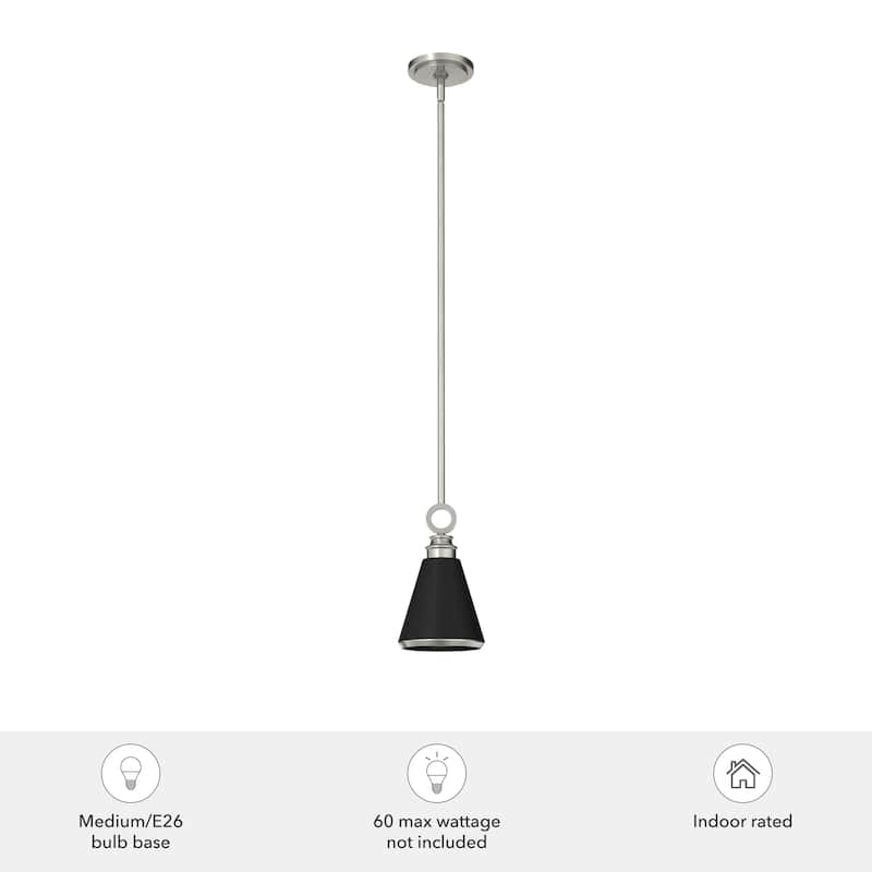 Hunter Klein Art-Deco Metal Pendant - Kitchen Island, Dining Room, Entry - Modern, Industrial