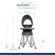 preview thumbnail 3 of 5, Portable High Chair | Sun Canopy | Indoor and Outdoor | Grey