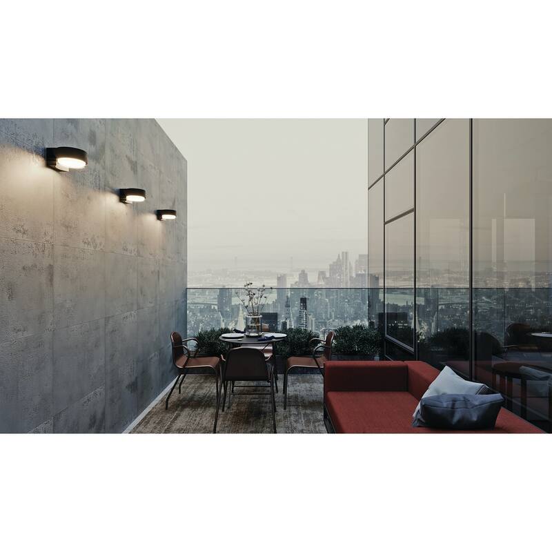 AFX ELMW0704LAJUD Elm 4" Tall LED Outdoor Wall Sconce