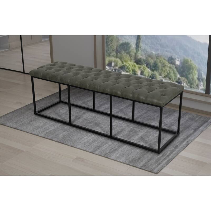 Carbon Loft DeAngelo Faux Leather Decorative Bench