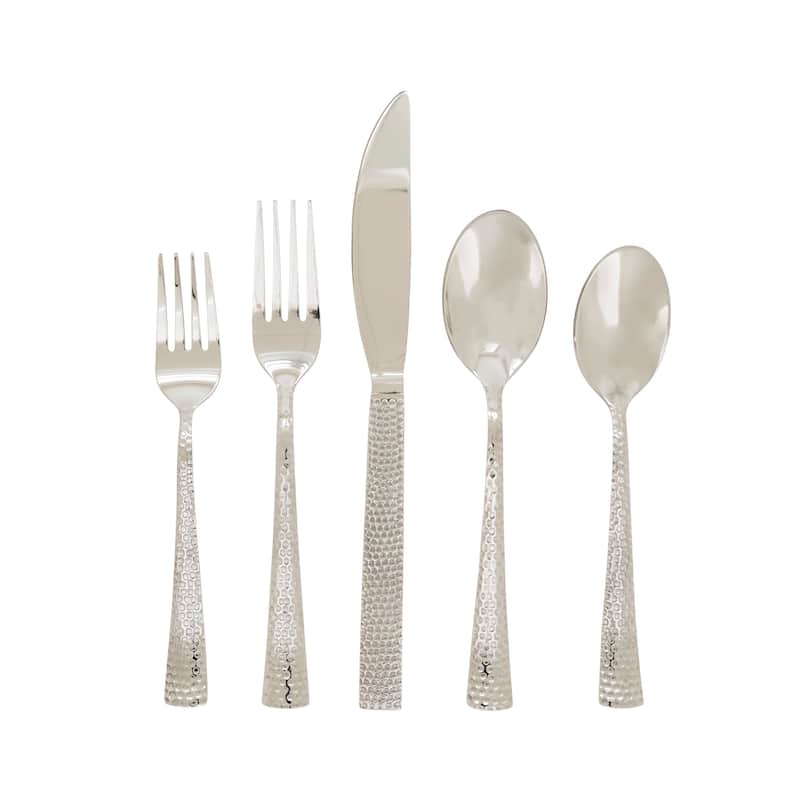 Sleek Shine Everyday Flatware - Silver