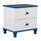 preview thumbnail 41 of 40, Cool Theme Bed Twin Size Boat-Shaped Platform Bed with Twin size Trundle, Kids Bed with Storage for Yours Little Captain