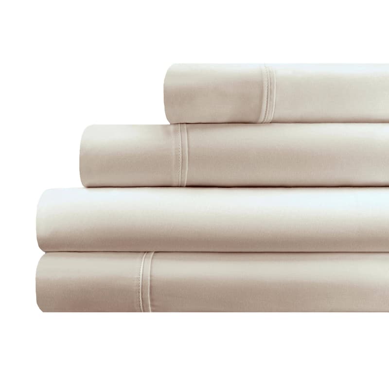 Superior Egyptian Cotton 700 Thread Count Eco-Friendly Solid Sheet Set