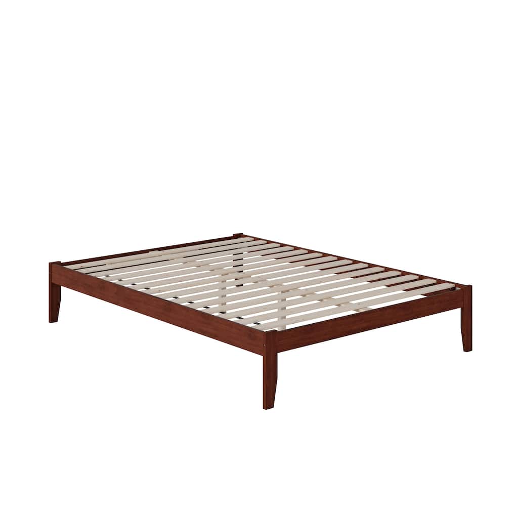 Colorado Queen Platform Bed in Walnut