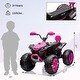 preview thumbnail 17 of 23, 24V 2-Seater Ride On ATV for Kids, Electric Off-Road Vehicle with Powerful Motor, LED Lights, Music