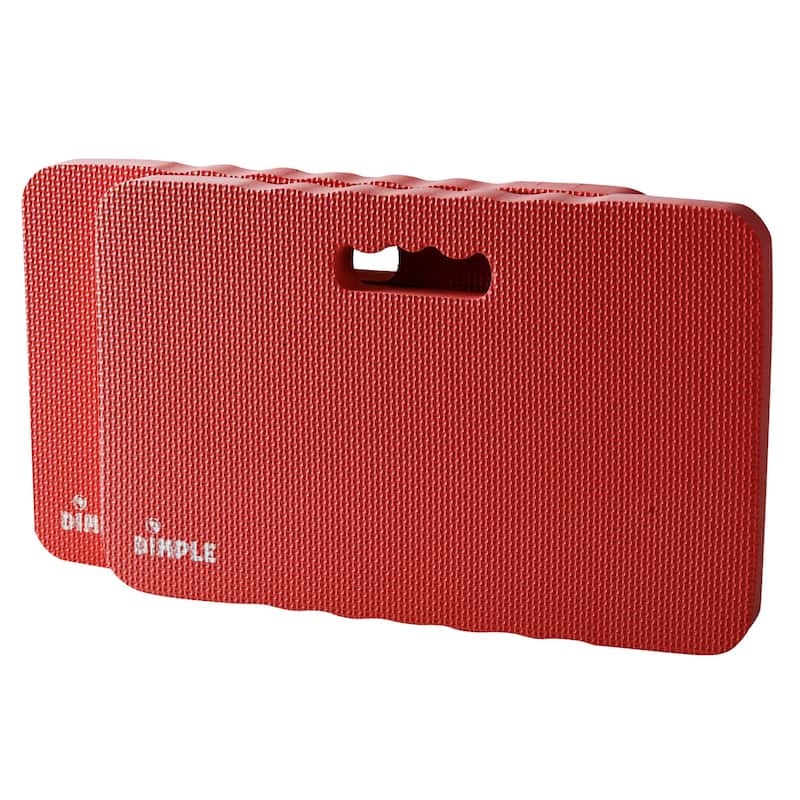 (Pack of 2) Dimple Multi-Purpose Mats with High-Density 1.5 inch Thick Foam Comfort Kneeling Pad for Gardening knee support