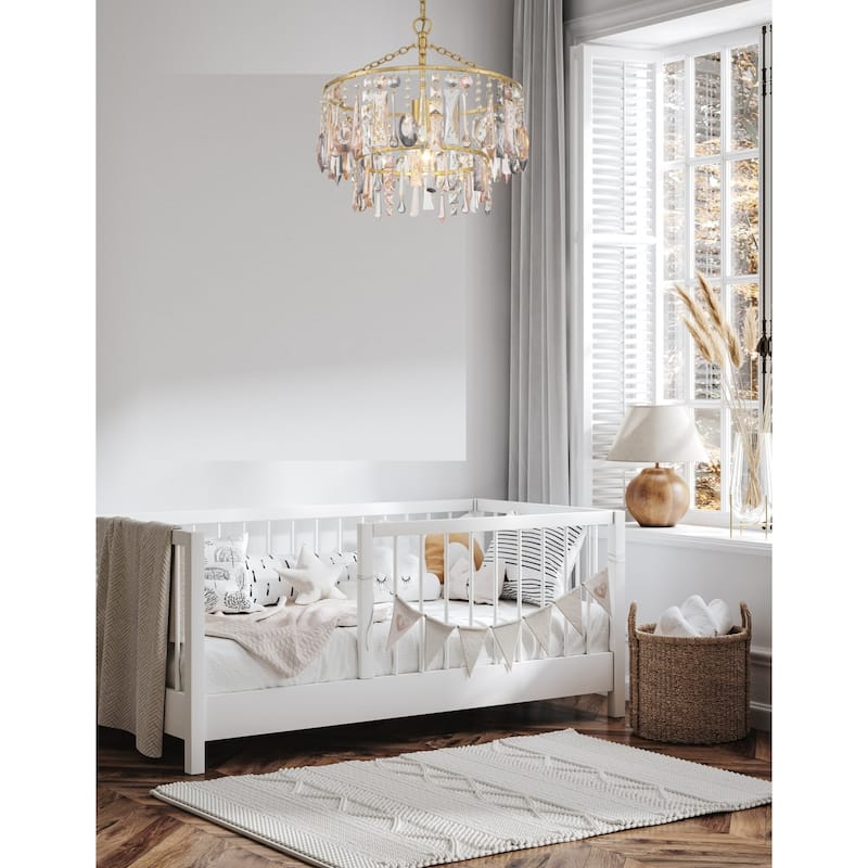 Crystorama Lighting Group ELS-7100 Elsa 15" Wide Crystal Pendant