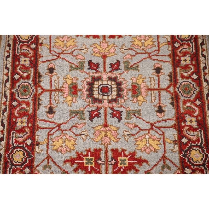 Heriz-Serapi Accent Rug Handmade Wool Carpet - 2'10"x 5'0"