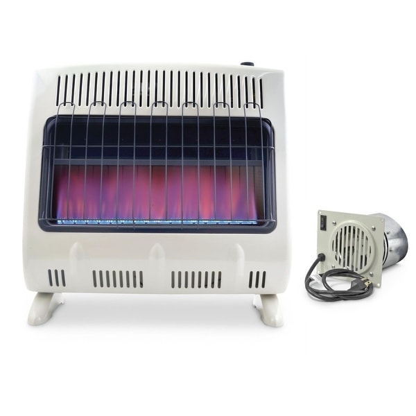Shop Mr. Heater 30K Vent Free Blue Flame Propane Heater with Blower