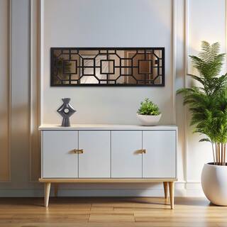 Allan Andrews Geometric Rectangular Framed Wall Mirror - 15.75"W x 46.5"H