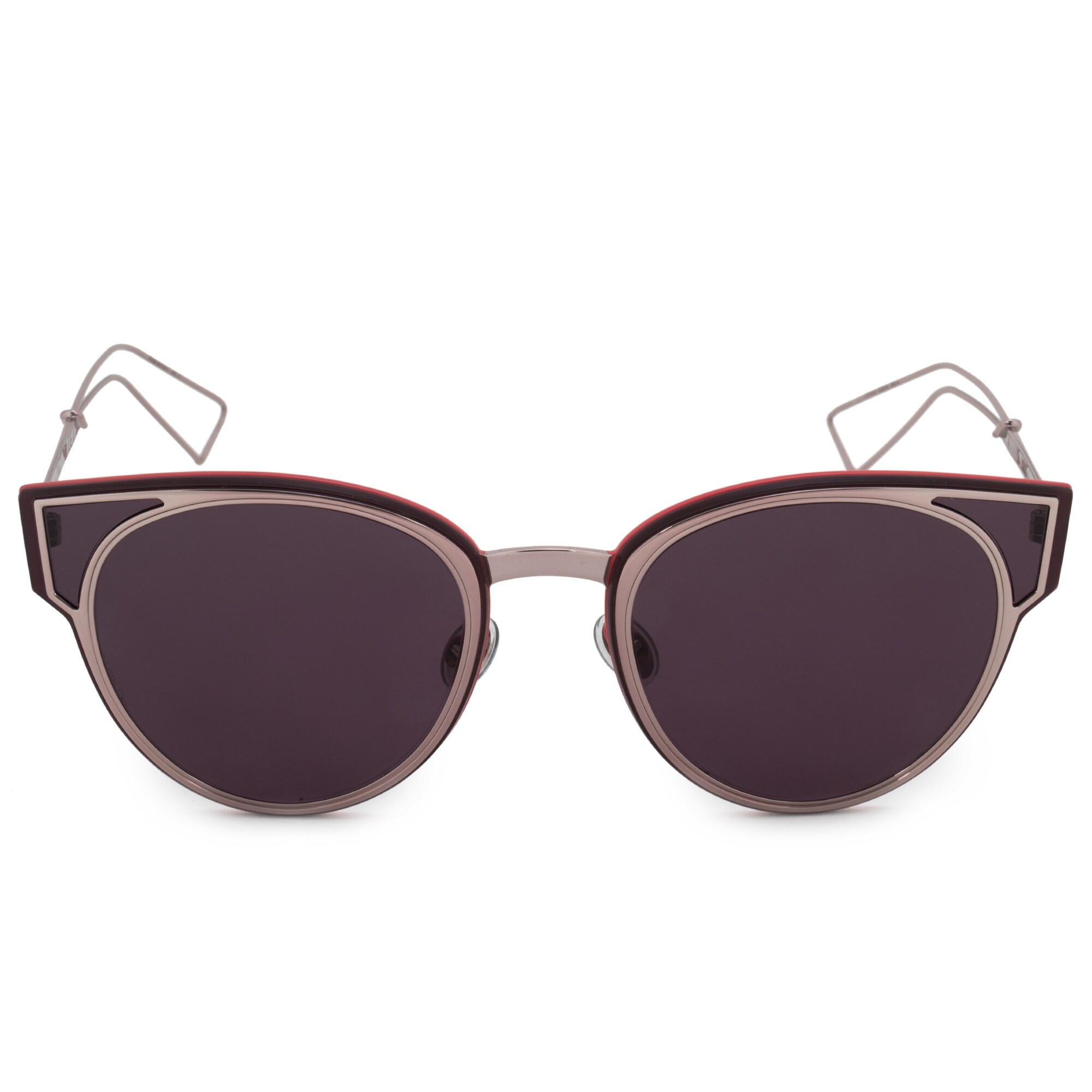 Shop Christian Dior Sculpt Cat Eye Sunglasses R7u C6 63 63mm X