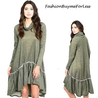 swing sweater dress