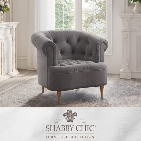 Maribel Upholstered Button Tufted Accent Chair