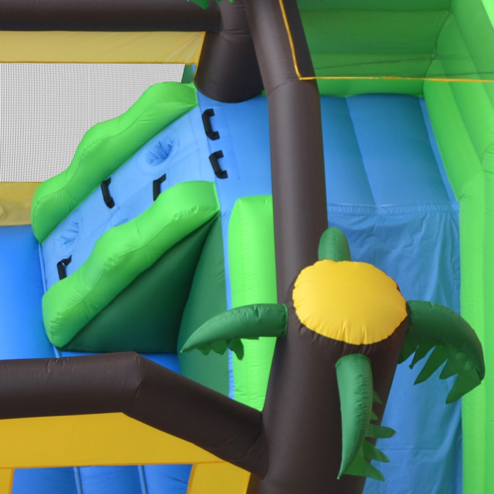 jungle themed bouncer