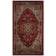 preview thumbnail 95 of 135, SAFAVIEH Lyndhurst Feryal Traditional Oriental Medallion Rug 2' x 3' - Red/Black