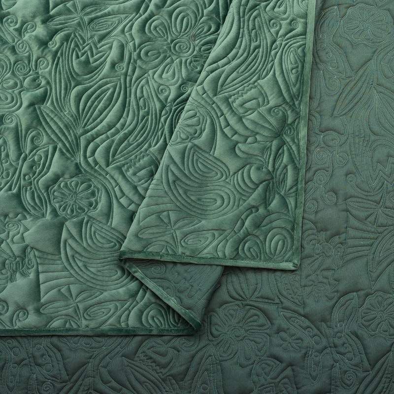 Secret Garden 3-Piece Velvet Quilt Set by Jungalow