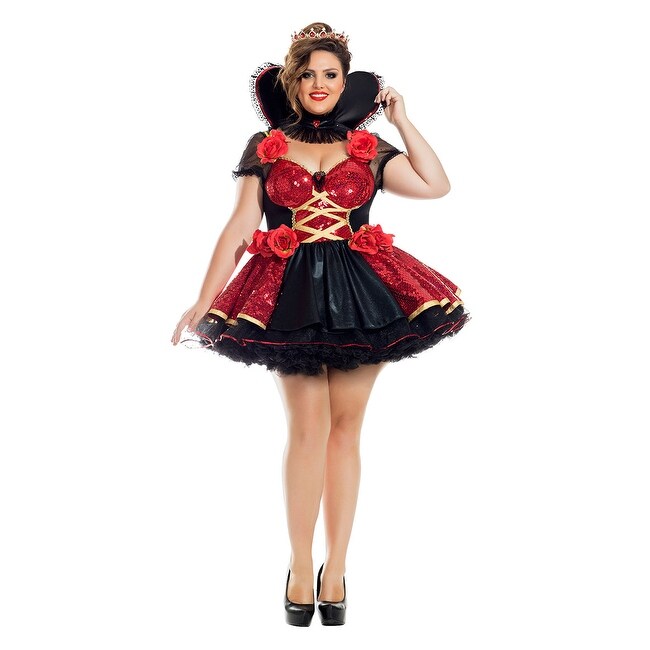 red queen costume plus size