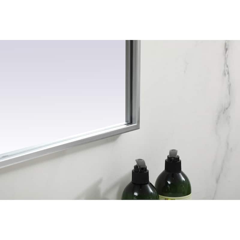 Elegant Lighting MR1B3642 Blaire 36" W x 42" H Modern Arched Bathroom